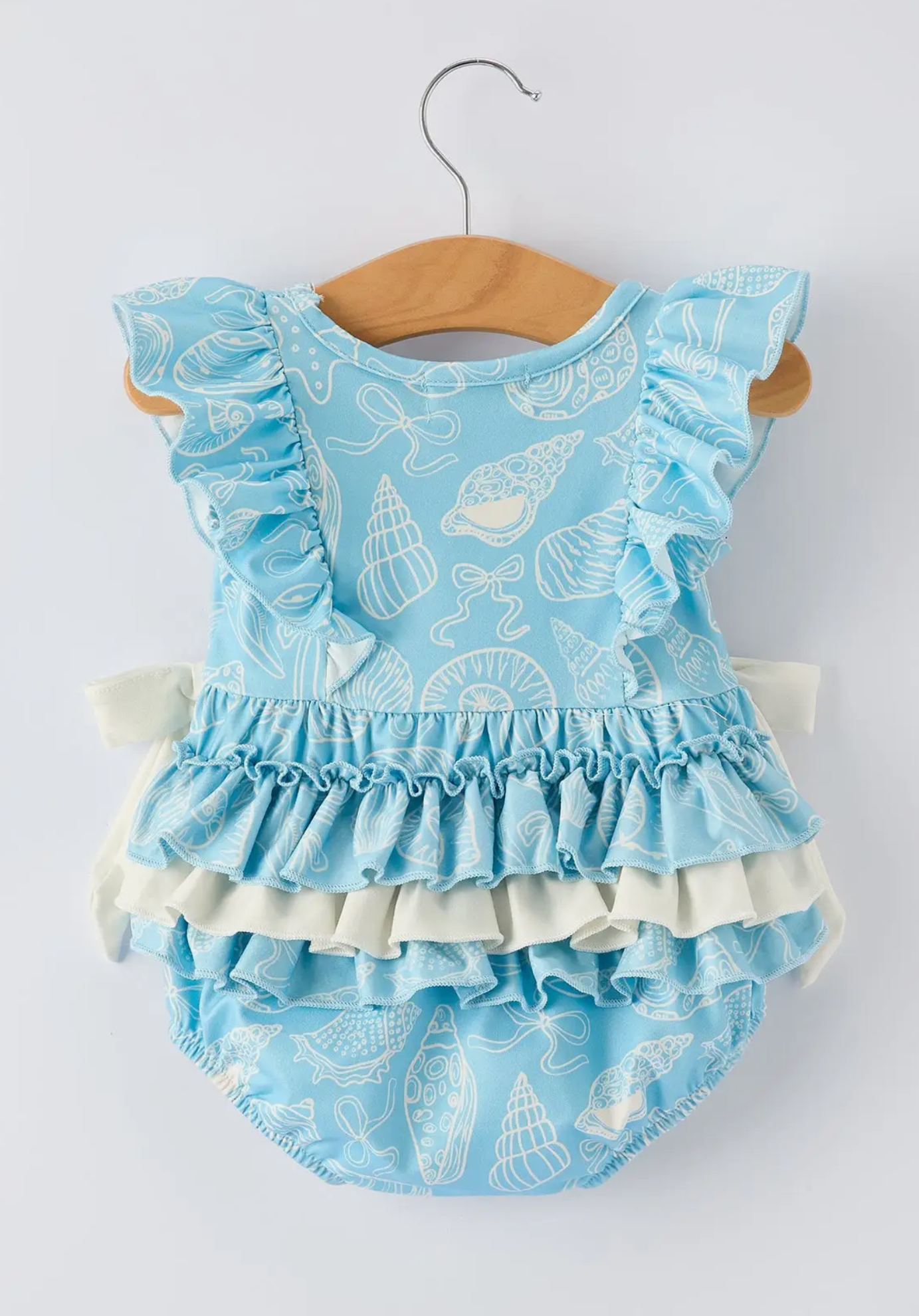 Shell Ocean Ruffle Bubble