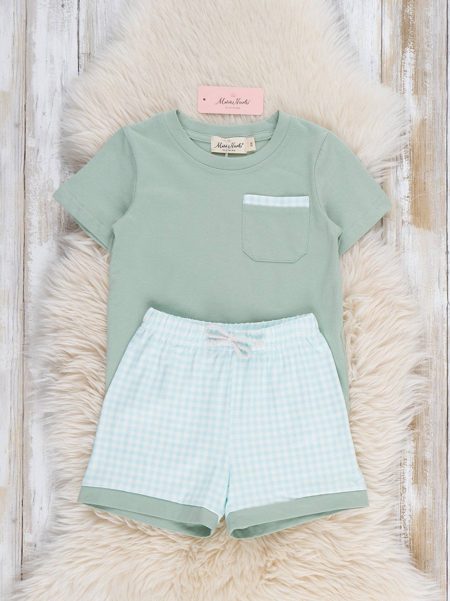 Gingham Pocket Shirt Outfit