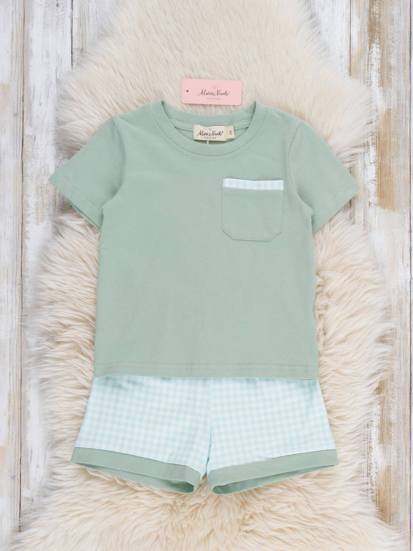 Gingham Pocket Shirt Outfit