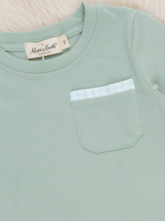 Gingham Pocket Shirt Outfit