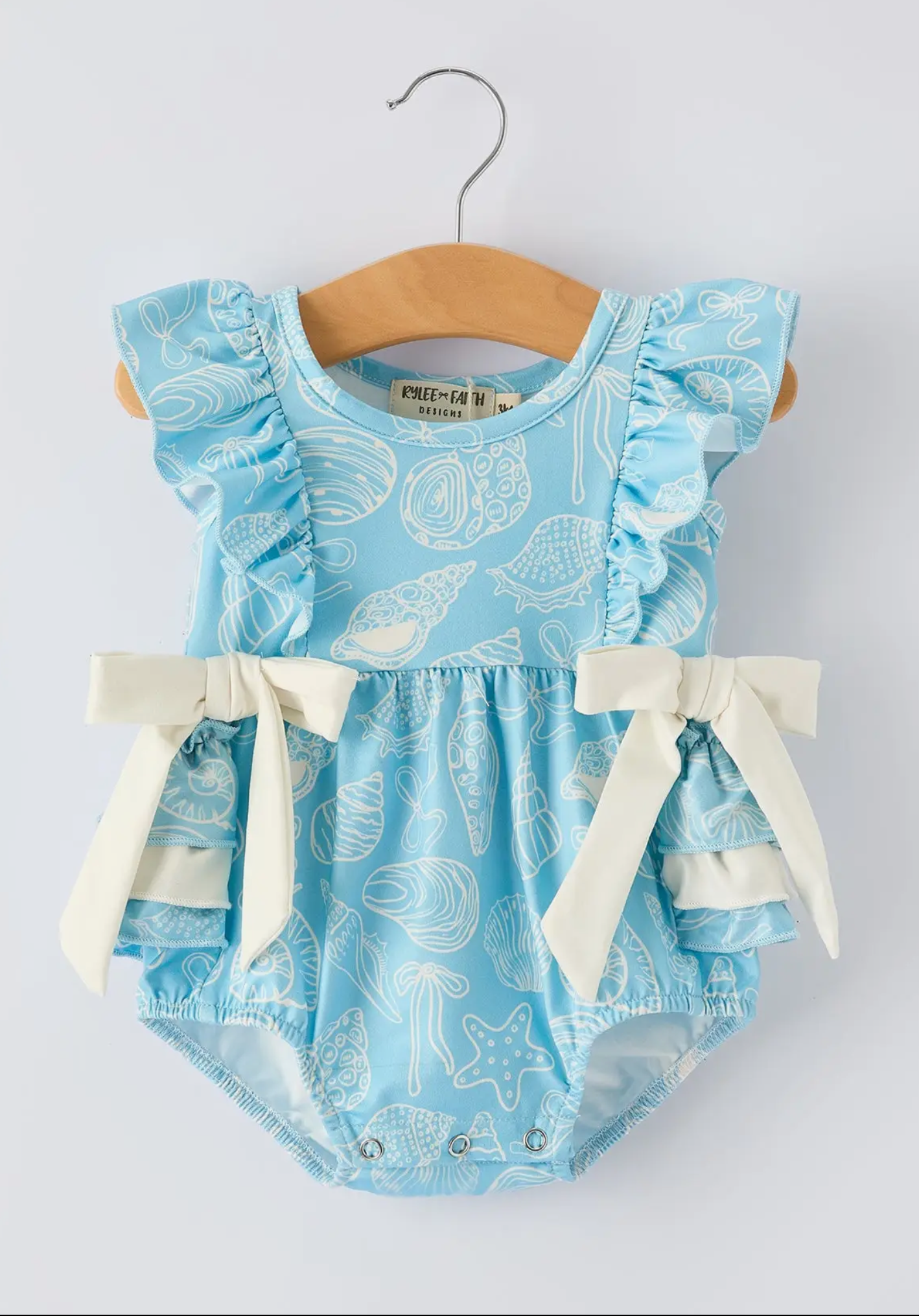 Shell Ocean Ruffle Bubble